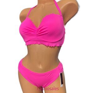 Victorias Secret Swim Zuma Sweetheart Bikini top & Bottoms Set Pink 38B / L